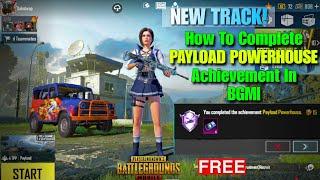 How To Complete Payload Power House Achivement In Bgmi || payload powerhouse achievement pubg mobile