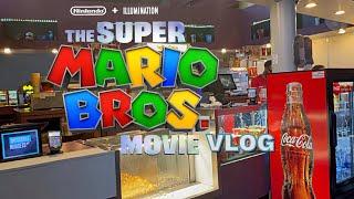 The Super Mario Bros. Movie 2023 Movie Vlog at AMC Theaters! Movie review!