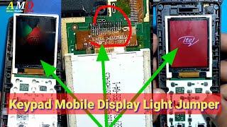 Itel Keypad Phone Display Light Jumper || Itel Mobile LCD Light Jumped Solution || Itel it2150 LCD
