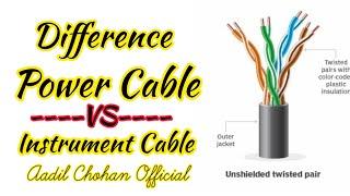 Power Cable vs Control Cable