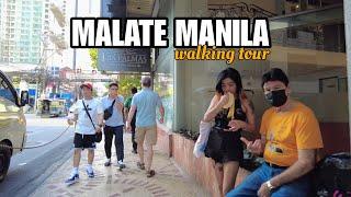 Ermita Malate Manila Philippines | Walking Tour [4k]
