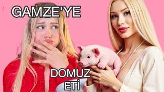 Gamze'ye Domuz Eti Yedirdim Şakası (Kışkırtma)