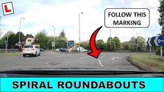 SPIRAL ROUNDABOUTS: Roundabout Driving