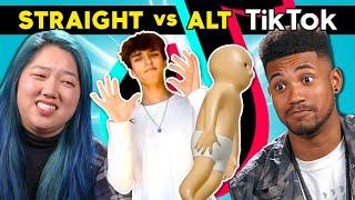 College Kids React To Straight Vs. Alt TikTok | Which Side Is Best?