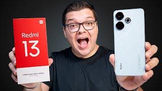 CHEGOU! Redmi 13 o novo BARATINHO da XIAOMI!