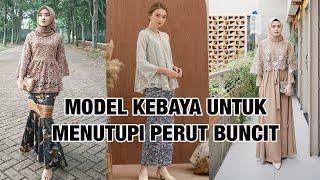 7 Model Kebaya Untuk Tutupi Perut Buncit. TERLIHAT LEBIH RAMPING.