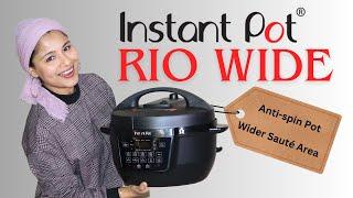 INSTANT POT RIO WIDE REVIEW, Unboxing, Features, Cooking | 7-in-1 Large Multi Pressure Cooker