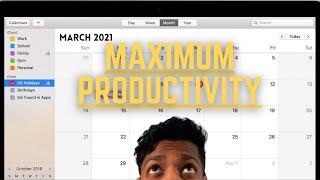 How to use iCloud Calendar for MAXIMUM PRODUCTIVITY