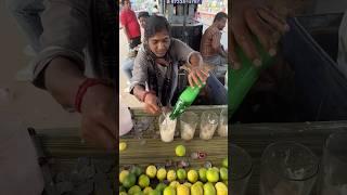 Indian Lady Makes Fresh Lemon Soda