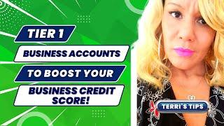 TIER 1 Business Accounts To Boost Your Business Credit Score! (No PG & No Hard Inquiry)