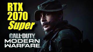 Call of Duty Modern Warfare SP RTX 2070 Super OC | 1080p & 1440p RTX ON/OFF | FRAME-RATE TEST