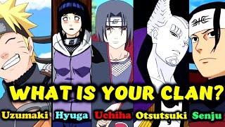 What is your Clan? [Naruto Shippuden / Boruto ]