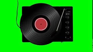 Green Screen Record Player HD_1080p | No Copyright