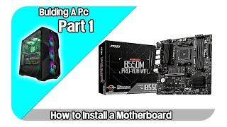 How To Install All Motherboards JFP1 | B550m pro-vdh wifi 4k Video |