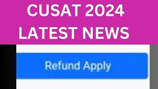 CUSAT 2024 LATEST NEWS