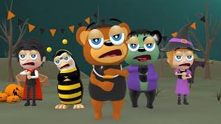 HeyKids A Ram Sam Sam Halloween Song for Kids It's Halloween Aye Aye Aye Expression Effects