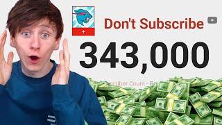 MrBeast's SECRET Youtube channel is already on 300k subs! (Don't Subscribe)