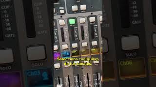 Tutorial #Behringer X32 - Aplica #compresor y puerta de ruido a entrada Auxiliar #gate