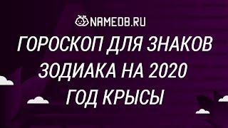 Гороскоп для знаков Зодиака на 2020 год Крысы