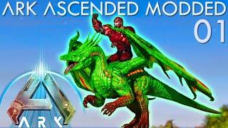 Ark Pooping Ascended Modded Journey Begins! E01 Ark Survival Ascended Mods!