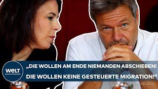 DEUTSCHLAND: "Die wollen am Ende niemanden abschieben! Die wollen keine gesteuerte Migration!"