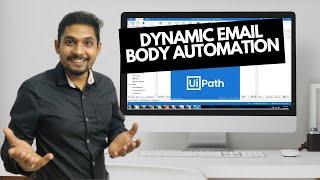 UiPath Tutorial | UiPath How to Send Dynamic Emails