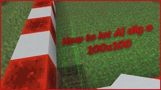 How to let A.I. mine 100x100 in Minecraft (EASY) with Baritone (WORKS IN 1.19.3)