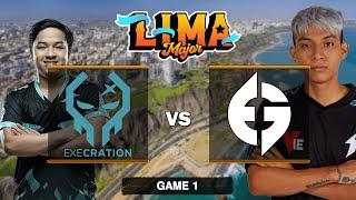 Execration vs Evil Geniuses [Game 1] - The Lima Major Resumen l Dotakael