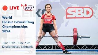 Women 52 kg & Men 66 kg, A-Groups - World Classic Powerlifting Championships 2024