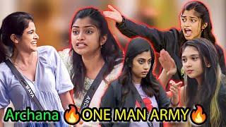 Maya's Bully Gang vs Archana ONE MAN ARMY in Bigg Boss 7 Tamil