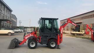 Backhoe Loader Mountain Raise MR15-10 Mini Compact Backhoe Loader