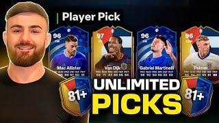 These 81+ Picks are CRACKED(Unlimited 81+ Picks & Packs) *Guaranteed MAKE YOUR MARK Picks*