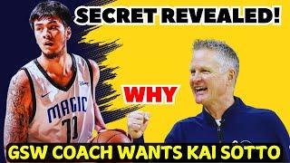 Why Did the Golden State Warriors Sign Kai Sato?? Top Secret Revealed By GSW Coach!!