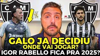 URGENTEGALO VAI MANDAR TODOS OS JOGOS NA ARENA? IGOR VAI FICAR PRA 2025? NOTÍCIAS DO GALO