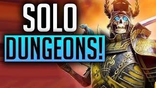 EVERYONE DO THIS! ULTIMATE DEATHKNIGHT SOLO LVL 25 DUNGEONS! | Raid: Shadow Legends