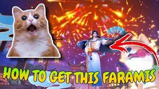 How to get FARAMIS (Summer sparks) skin @GussaFact