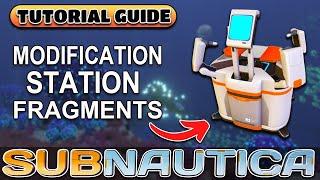 Modification Station Fragments 2022 | Subnautica 2.0 | guide