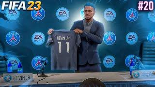 KEVIN JR AGORA É DO PSG!! - MODO CARREIRA JOGADOR FIFA 23 #20 (PC)