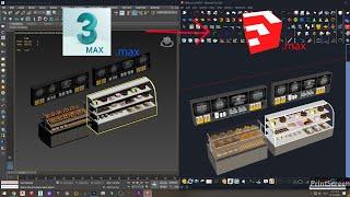 3ds max to sketchup which material