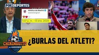  ¿El ATLÉTICO se burla del REAL MADRID después de la goleada del BARCELONA? | El Chiringuito