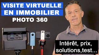 Visite virtuelle en immobilier, photo 360:  intérêt, solutions, choix, tarifs, avis