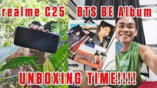 UNBOXING! BTS BE ALBUM + New realme C25!!!