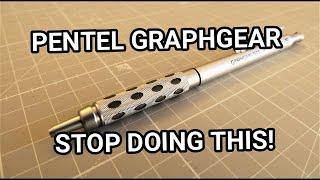 BREAKING! The Pentel Graphgear 1000 Mechanical Pencil