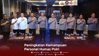 Peningkatan Kemampuan Personel Humas Polri