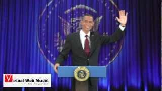 President Barack Obama Impersonator