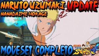 [DLC UPDATE] Naruto Storm 4: Naruto Uzumaki Nanadaime Hokage (DLC) Moveset Completo