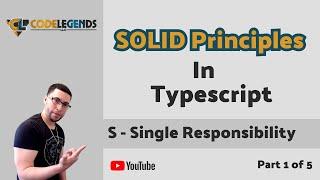 Solid Principles in Typescript - Single Responsibility