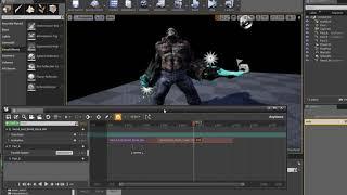 UE4 Sequencer - How to Activate Animations and Particles