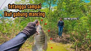 DI LUAR DUGAAN‼️ DAPAT IKAN BABON LAGI BIKIN TETANGGA IRI || mancing ikan nila di waduk lahor