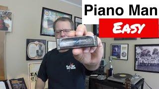 Piano Man Easy Harmonica Lesson